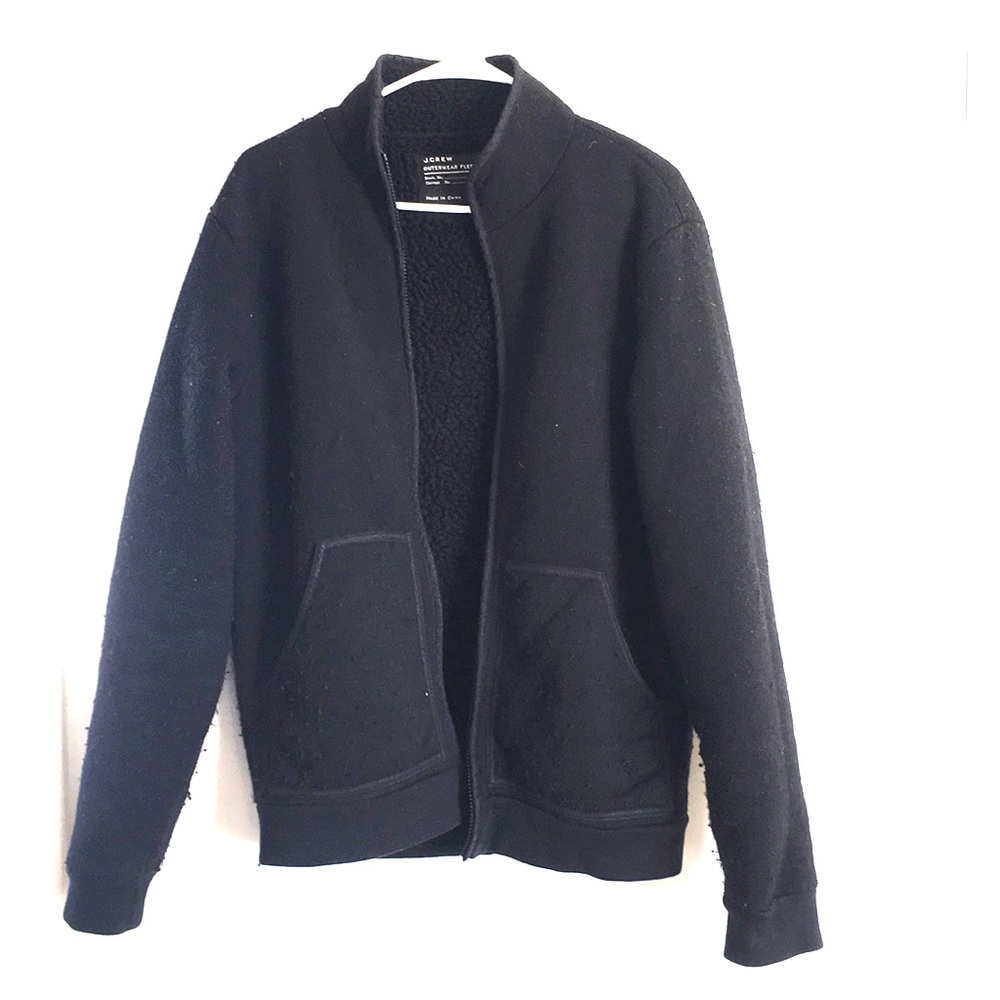 J Crew outerwear fleece.